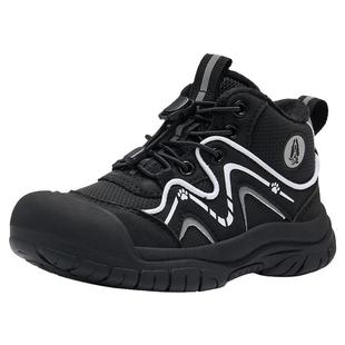 暇步士童鞋儿童加绒棉鞋冬季新款保暖运动鞋防滑户外男童登山鞋子