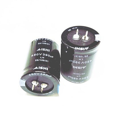 400v全新牛角铝电解电容器