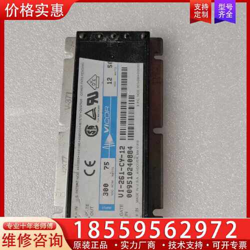 【询价】VICON电源模块VI-261-CY-12 DC300V适用
