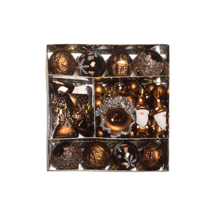 圣诞节装饰球挂件圣诞树DIY装饰品圣诞氛围场景布置道具配件挂饰