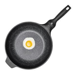 德国WMF福腾宝星辰麦饭石色不粘锅炒锅家用平底炒菜锅电磁炉专用