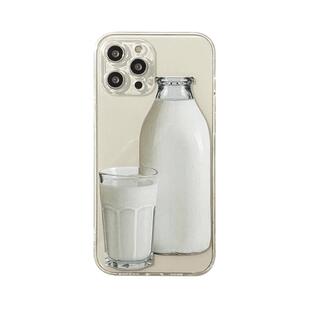 benefit韩风ins牛奶瓶子17适用于iphone16promax苹果15PRO手机壳13新款14套12小众11透明xsmax硅胶xr防摔8pl