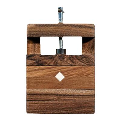 石章篆刻印床底座工具固定雕刻印章篆刻石章工具 实木固定印石印床夹具篆刻工具