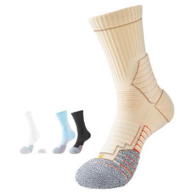 实战篮球袜子男款长筒毛巾底运动