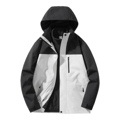 猫人冲锋衣男女款三合一户外