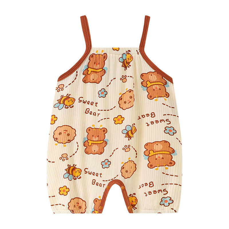 衣服外出吊带连体衣夏天背心