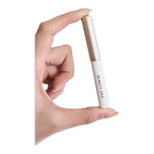 圆头带盖唇刷唇部晕染刷迷你便携口红刷短柄旅行化妆刷专业遮瑕刷