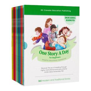 原版one story a day365天天故事幼儿小学初中版支持点读英文原版进口童书一天一个英文故事幼少儿英语启蒙绘本小学英语课外阅读
