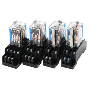 正泰2直流3小型JQX13F交流DC中间AC继电器JZX-22F组4Z 220 12 24V