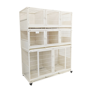 宠物店猫笼狗笼子隔离繁育展示猫柜寄养产房猫别墅猫屋小胖子笼具