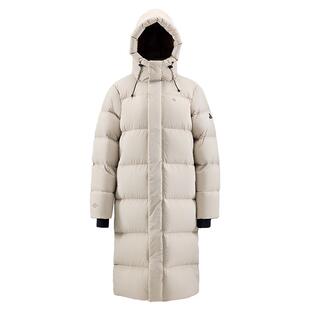 【700蓬白鹅绒】君羽羽绒服男女过膝长款冬季加厚极寒鹅绒服女085