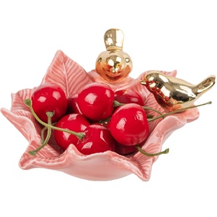 仿真水果模型假樱桃车厘子美食摄影拍照道具橱窗装饰场景布置摆件