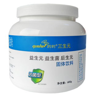 600克升级装鹊鹤益生元益生菌后生元补充益生菌