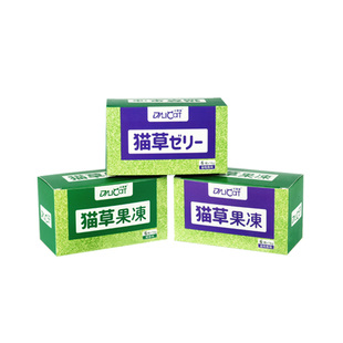 达里猫 猫草果冻 布丁海吱吱金枪鱼味排毛球猫咪零食猫条6袋/盒