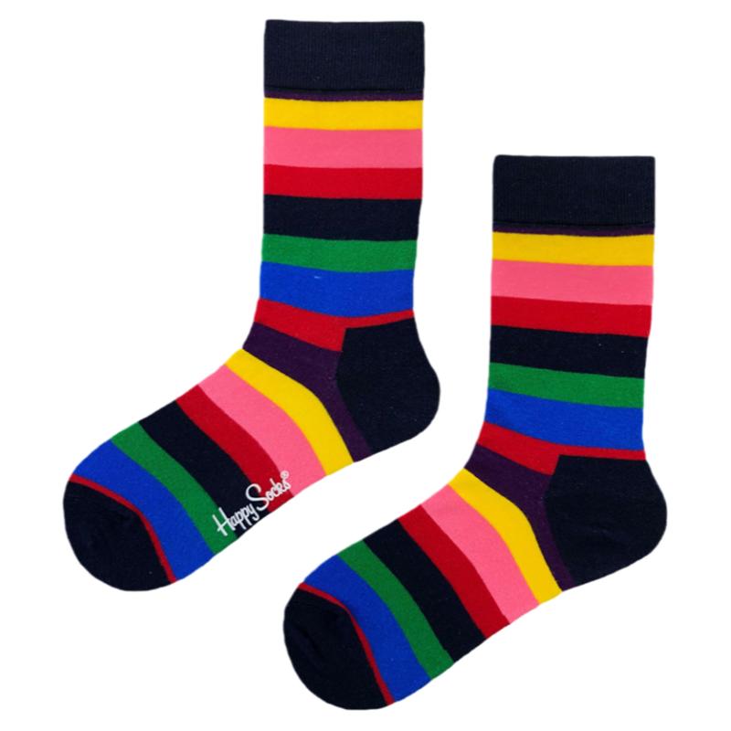 happysocks旗舰店女中筒袜新款爆款瑞典潮牌HS百搭四季款袜