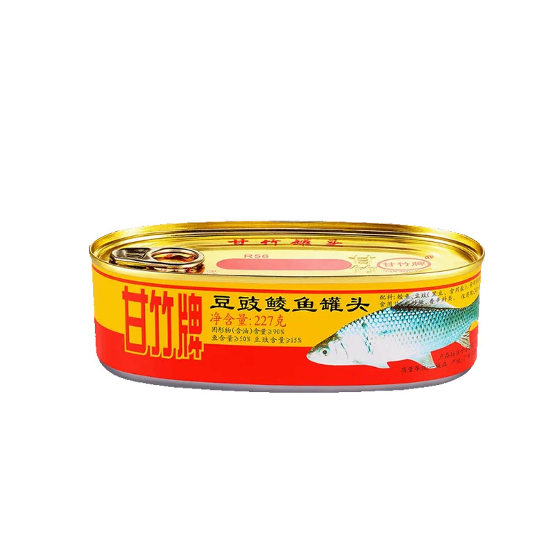 甘竹豆豉鲮鱼罐头227g即食下饭
