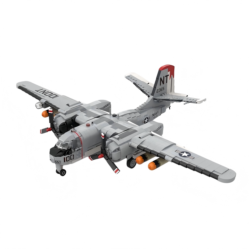 MOC-135MQ-9死神无人机积木