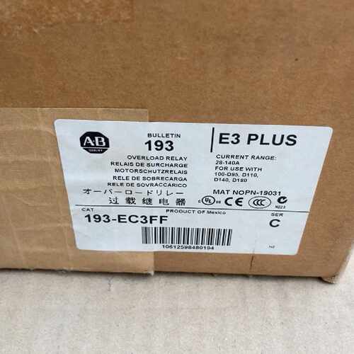 议价AB 193-EC3FF 193-EC2FF 热过载保护器原装现货