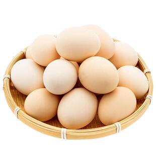 耕果妙林下散养土鸡蛋40枚富硒鸡蛋谷物蛋柴鸡蛋草鸡蛋整箱包邮