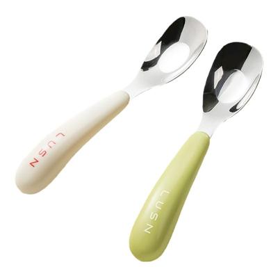 如山316L不锈钢长柄元宝勺