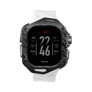 AULUMU A01适用AppleWatchUltra运动双色钛合金&碳纤维保护壳套装