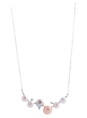 兰术纯银天然珍珠闪o女高级感