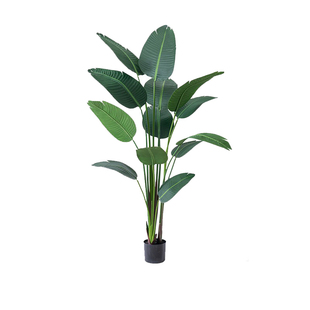 仿真绿植高端轻奢旅人蕉室内大型落地盆栽客厅装饰摆件花树假植物