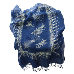 出口订单2025新款亚麻围巾100%纯麻四季空调披肩薄款旅游丝巾百搭