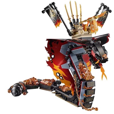 新品幻影忍者烈焰威龙人仔玩具