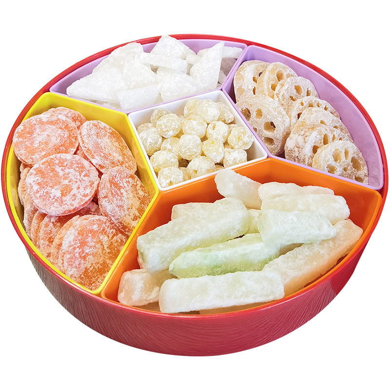 结婚喜糖组合糖莲子莲藕冬瓜马蹄