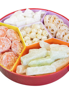 年货糖果组合糖莲子莲藕冬瓜马蹄