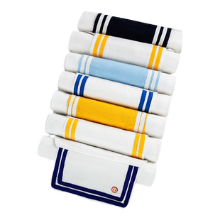 隔汗巾纯棉儿童幼儿园男童男孩宝宝可绣名字女童吸汗巾汉背后全棉