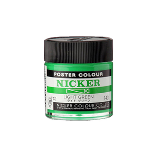 日本nicker霓嘉不透明水彩颜料管状POSTER水粉颜料宫崎骏大师级分装广告画套装设计美术生专用动漫40ml单瓶
