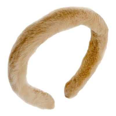 秋冬毛绒高颅顶发箍网红洗脸头箍