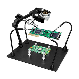 航空插头固定器DB线缆PCB线路板焊台焊锡焊接夹具万向支架台钳夹