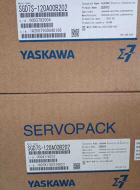 溢价-安川SGD7S-120A00B202伺服驱动器