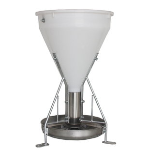 30公斤小猪保育料槽猪食槽仔猪自由采食槽补料槽自动下料保育食槽