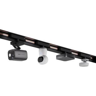 适用homepodmini磁吸支架家用迷你音箱轨道取电模块免布线底座