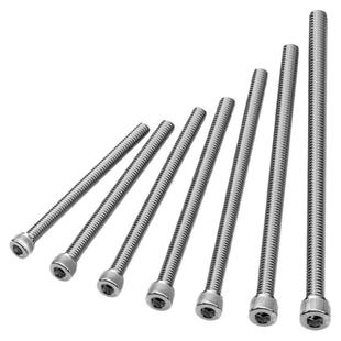加长M3M4M5M6M8M10M12 304不锈钢内六角螺丝钉杯头全牙圆柱头螺栓