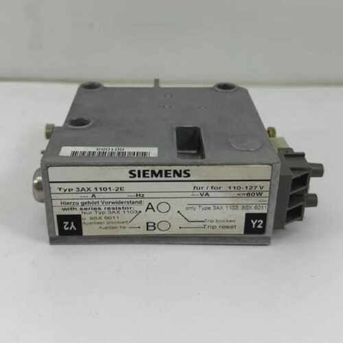 SIEMENS TYP 3AX 1101-2E SHUNT RELEASE 110-127 V