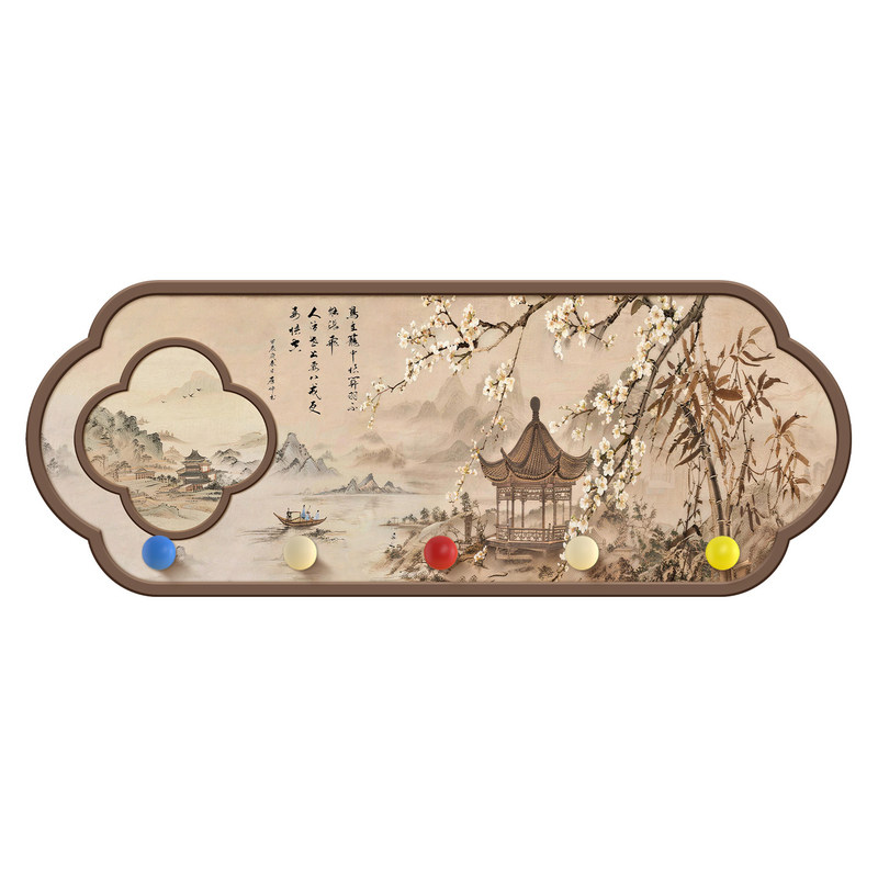 宋氏美学洞洞板装饰画玄关挂钩架