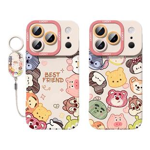 适用于苹果17pro手机壳2025新款iphone17女款高级感ip17promax带挂绳17air防摔全包17air硅胶保护套探头迪尼