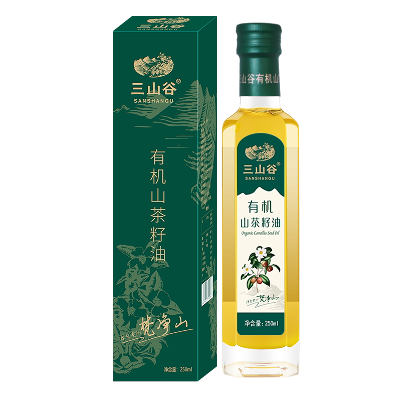 贵州山茶油纯正有机冷榨250ml