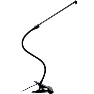 全光谱加亮10W长杆护眼书桌大学生卧室宿舍床头夹子灯办公LED台灯