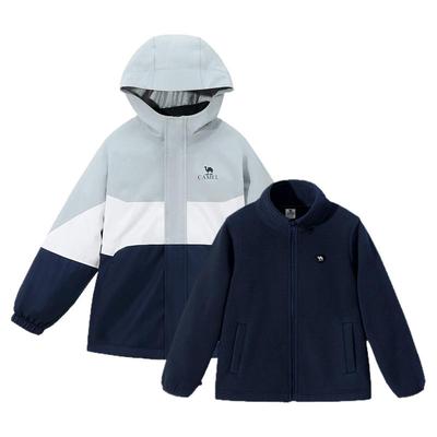 骆驼儿童冲锋衣户外服男童外套