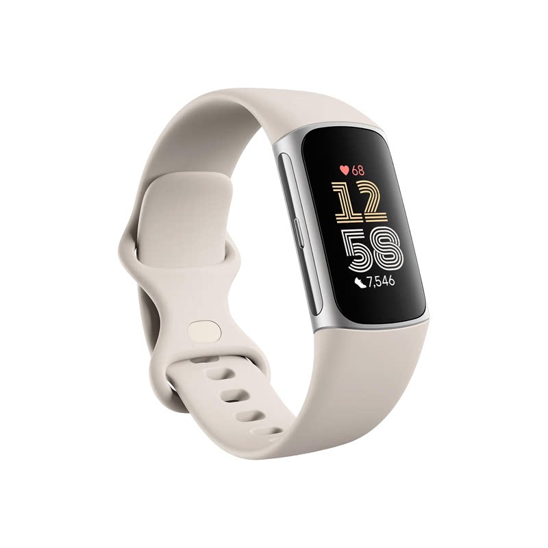 Fitbit Charge 6智能手环运动睡眠检测压力血氧心率ECG心率变异性