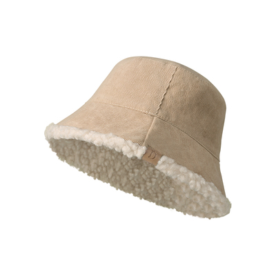 双面渔夫帽女秋冬季新款大头围