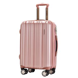 莎米特行李箱女扩容20寸登机箱定制图案旅行箱24寸拉杆箱子万向轮