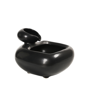 陶瓷流水招财摆件循环水景小型喷泉桌面客厅茶桌玄关办公室装饰品