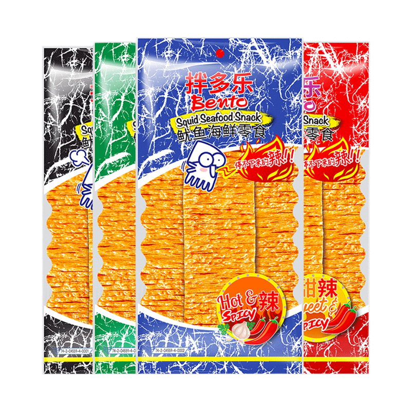 泰国辣味鱿鱼片拌多乐